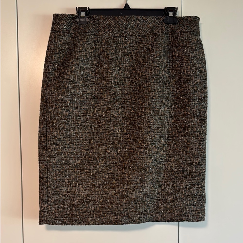 Coldwater Creek Gray Pencil Skirt Knee-Length Work